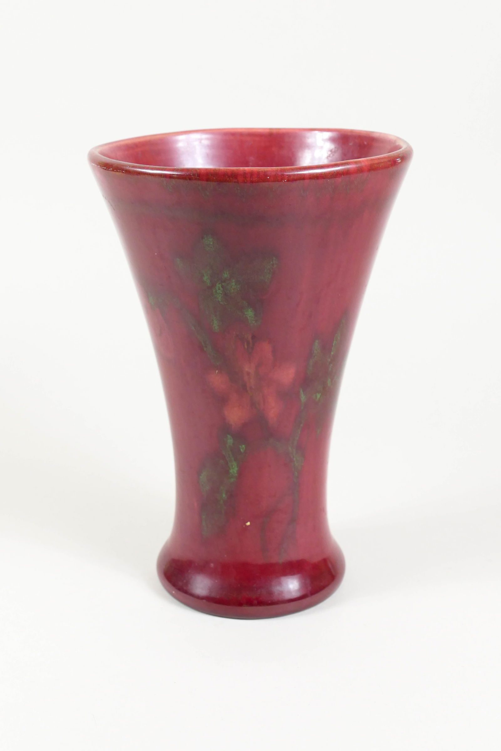 Red Weller Vase (1 of 7)
