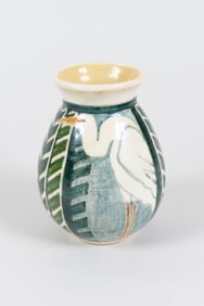 Shearwater Heron Vase
