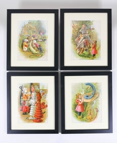 Original Alice in Wonderland Chromolithographs