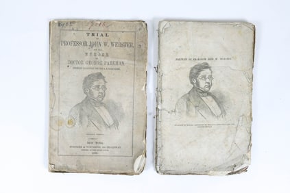 The Trial of Prof. John Webster For The Murder of Dr. George Parker