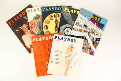 1957 Playboy Magazines