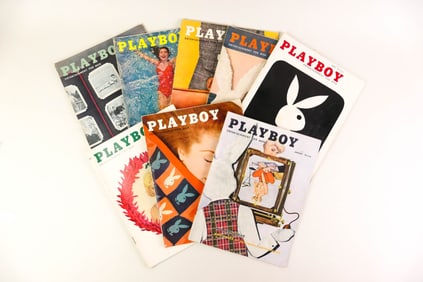 1956 Playboy Magazines