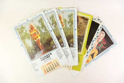 70's "Peek-a-boo" Pin-up Calendars