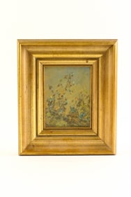 Japanese Original Oil On Board