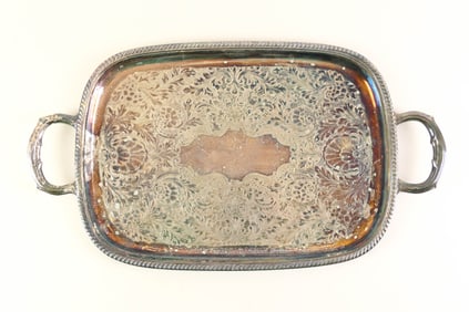 Haddon Silver Plate Tray