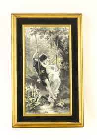 "Le Printemps" Silk Stevensgraph