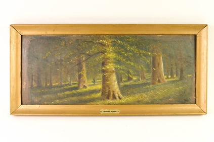 Forest Landscape Oil Painting