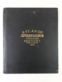 Jefferson and Oldham County Reproduction Atlas