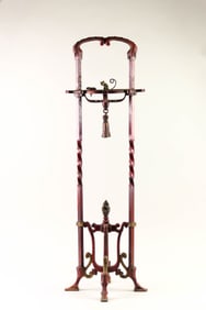 Wrought Iron Ashtray Stand