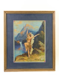 "Daughter of the Setting Sun" Print by R. Atkinson Fox