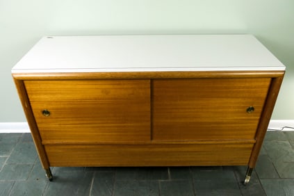 Mid-Century Brown & Saltman Bar Cart