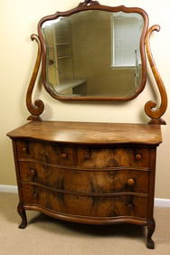 Antique Bowfront Chest