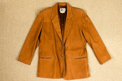 Brown Suede Jacket by Billy Martins