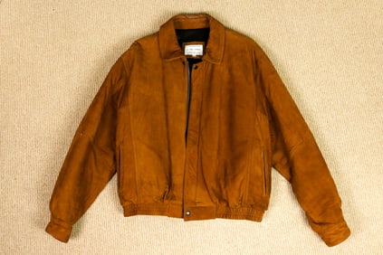 Brown Suede Jacket by Lone Pine