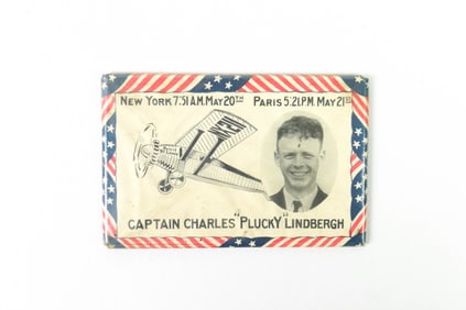Charles Lindberg Commemorative Pocket Mirror