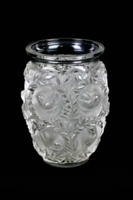 Lalique Crystal Bagatelle Vase