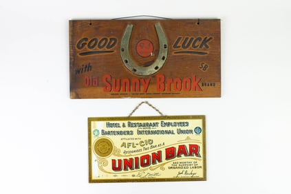 Two Accent Wall Signs