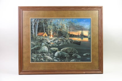 "Twilight Fire" Print by Him Hansel