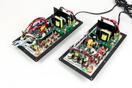 Two Klipsch Subwoofer Circuit Boards