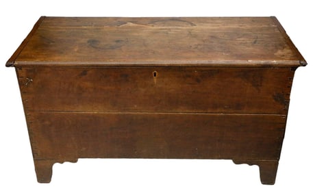 Antique Walnut Blanket Box