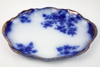 Byzantine Flow Blue Serving Platter