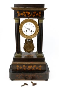 Late 1700's French Portico Clock