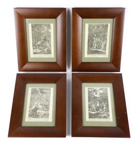 Four Engravings "The Iliad of Homer"