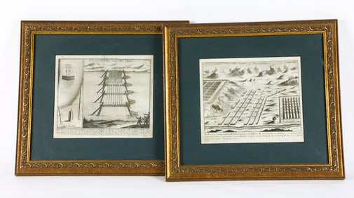 Two Engravings from "Caesar's Commentary"