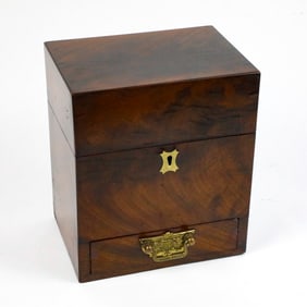 1830's English Mahogany Apothecary Box