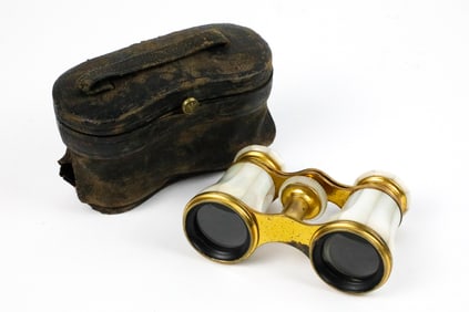 Lemarie Paris Mother of Pearl Opera Glasses