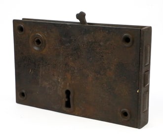 Antique Cast Iron Lock