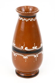 Portuguese Terracotta Redware Pitcher