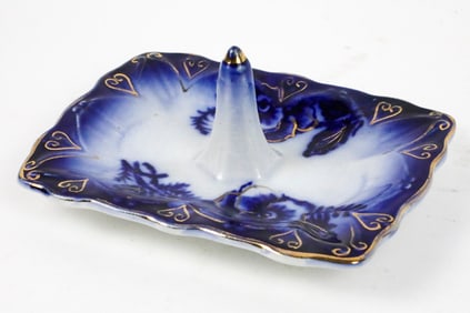 Flow Blue Ring Holder Tray