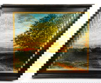 Antique Oil on Canvas by Victor Shearer