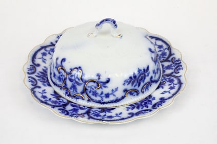 Circa Early 1900's Grindley Lidded Butter-dish