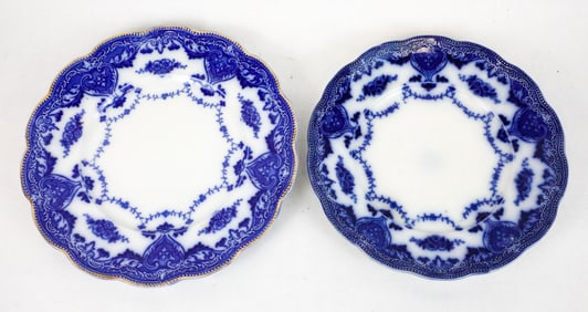 Two Flow Blue Plates