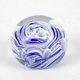 Bart Zimmerman Glass Paperweight