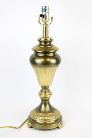 Heavy Brass Stiffel Style Table Lamp