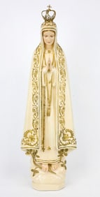 Plaster Molded Statuary of Our Lady Of Fátima