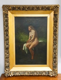 Nude Study Oil on Canvas