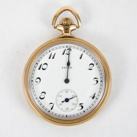 Elgin Open Face Pocket Watch