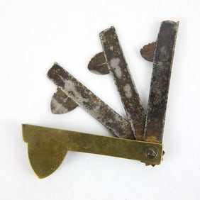 Fleam with Brass Handle