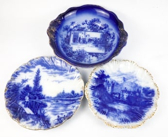 Flow Blue Vignette Set