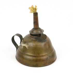 Brass Oil Lamp