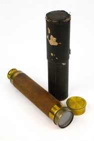 Antique Brass Spyglass
