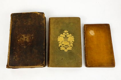 Three books: Opusculum, printed 1541, Paris; Hieronymus Gromontius, 1836; and The Christian's