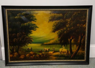 Countryside Oil Painting