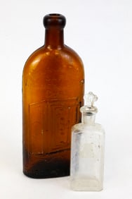 Two Antique Medicine Bottles