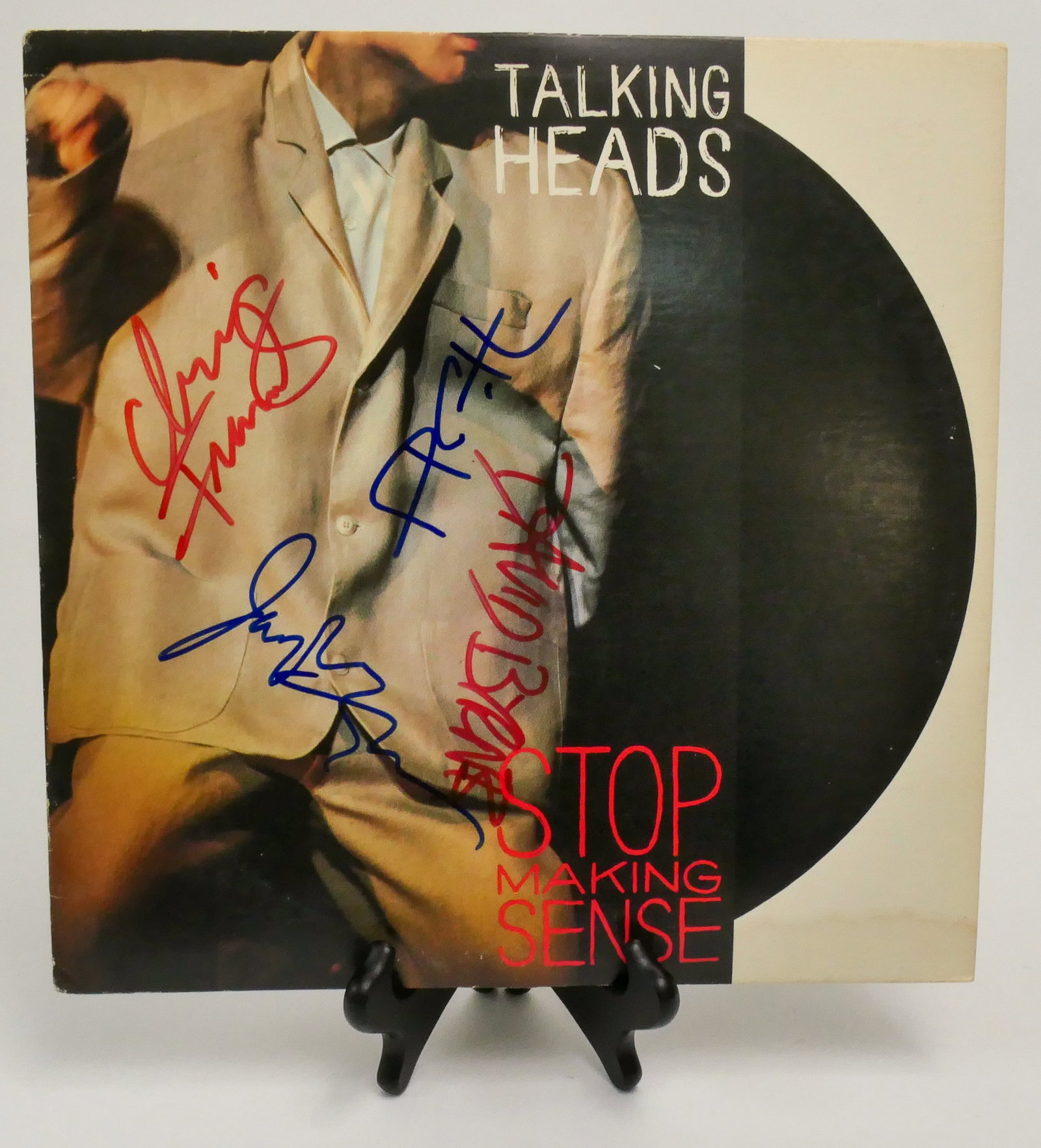 Signed Talking Heads Album (1 of 10)
