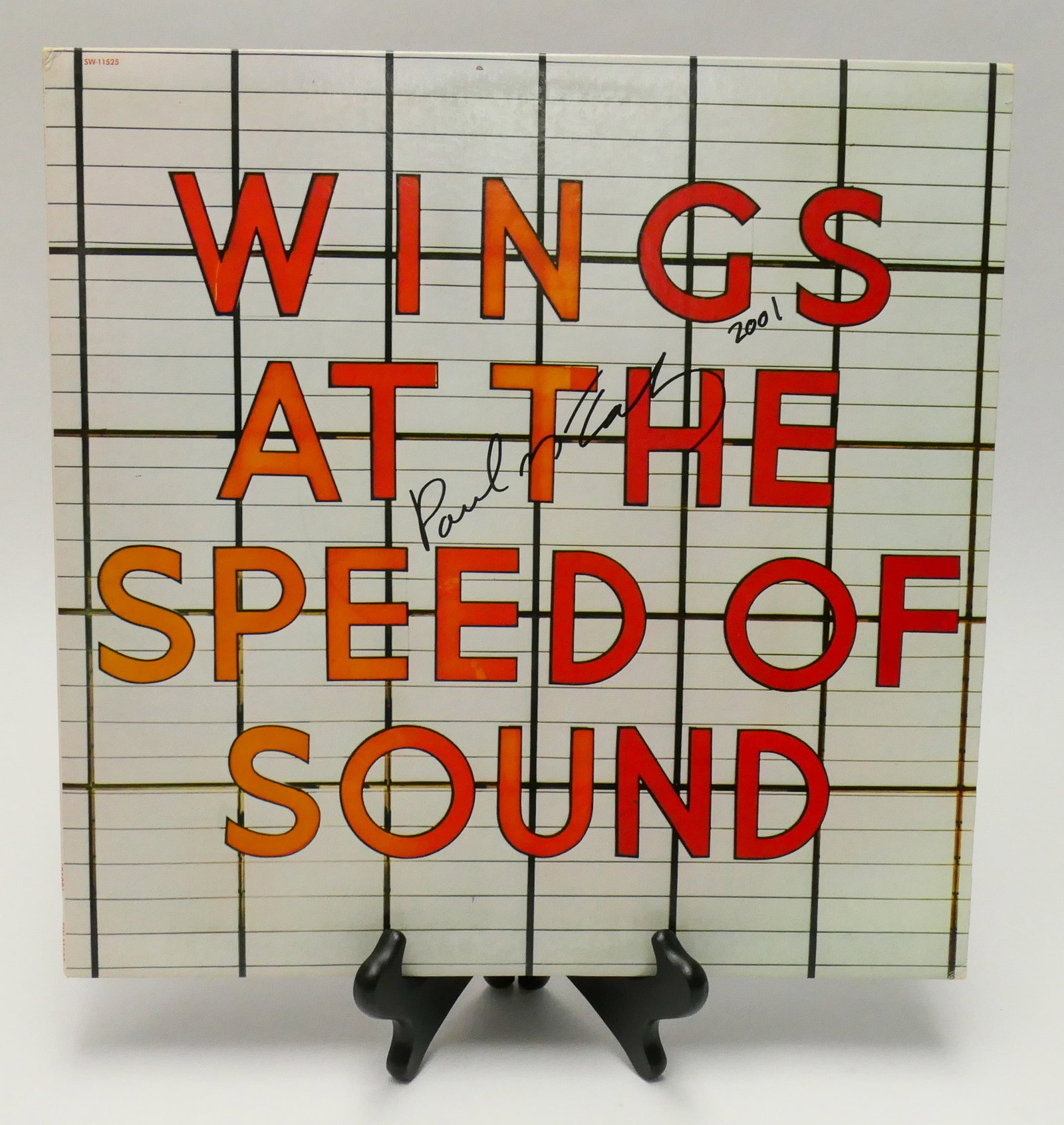 Signed Wings At The Speed of Sound Album (1 of 8)